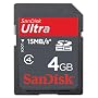 Sandisk Ultra 15MB/s SDHC Card 4GB - Retail Pack
