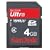 SANDISK SDHC Karte 4GB SecureDigital High Capacity Card Ultra (Original Handelsverpackung)