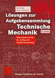 Produkt-Bild: L&ouml;sungen zur Aufgabensammlung Technische Mechanik