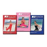 Exercise DVDs by Mirabai Holland Moving Free Longevity Solution Level 1 DVD, Cardio Dance,... by 