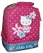 Sanrio Hello Kitty Pink Color Soft Insulated Lunch Bag/Box with 2 Compartments (SIL-34100) Image