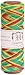 Hemptique (HEMP0) Hemp Cord Spool Variegated 10# 205 Feet/Pkg-Rasta