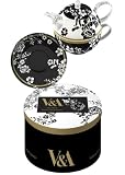Victoria and Albert Museum Brocade Tea for One and Saucer Set 515FVr7IAyL. SL160 Victoria and Albert Museum Brocade Tea for One and Saucer Set
