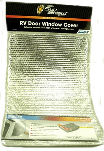 RV Thermal Door Window Cover 16 x 24