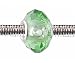 Pandora Style Charm Bead (Z89) Faceted Murano Lampwork Glass (14mm x 10mm) (fits Troll too)