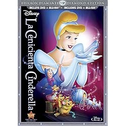 Cinderella (Two-Disc Diamond Edition Blu-ray/DVD Combo in DVD Packaging) (Spanish Version)