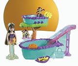Polly Pocket Fountain Falls - Hot Tub - Lila