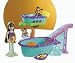 Toys : Polly Pocket Fountain Falls - Hot Tub - Lila