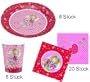 Spiegelburg Prinzessin Lillifee Partyset Teller Becher Servietten 36 Teile
