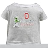 Champion Ohio State Buckeyes Ash Infant Oscar the Grouch Crayon T-shirt