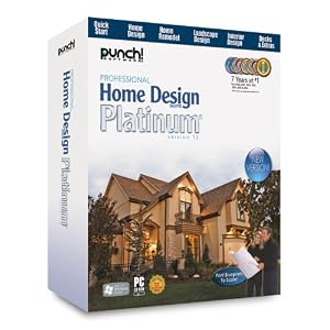Professional Home Design Suite Platinum by Punch Software