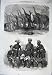 1864 Elephants Saluting Commandant India Police Bengal