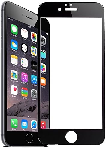 iPhone 6s Plus Screen Protector, HERO GLASS Full Screen Coverage for iPhone 6s Plus and iPhone 6 Plus Tempered Glass Screen Protector BLACK (Shatterproof, Oleophobic Coating, HD Clarity and Anti Scratch, Bubble Free)(Compatible with 5.5 iPhone 6s Plus and 6 Plus)