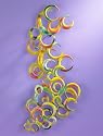 Abstract Crescent Wall Decor
