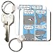Rich Diesslins Funny General Cartoons - The Mighty Shark and the Meek Remora - Key Chains
