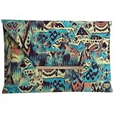 BCBGMAXAZRIA Printed Faille Harlow Envelope Cl