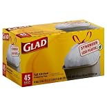 Glad Tall Drawstring Kitchen Bags, 13 Gallon 45 ct.