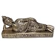 Brass Buddha Head Collectible Figurine 3.25 x 5.5 inches (bda020)