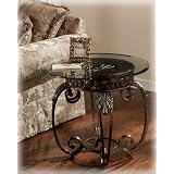 Tullio Round End Table By Ashley Furniture