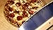 Heavy Duty Industrial Pizza Rocker Cutter, Stainless Steel Cutting Blade with Natural Wooden Handle; Also Great for Chopping Vegetables, Salad, Herbs, Parsley, Etc