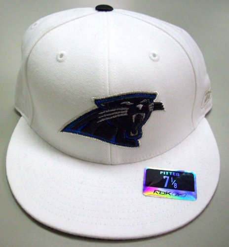 Carolina Panthers Structured Flex Fitted Hat Size 7 1/8