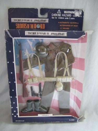 1997 Soldiers of the World " World War II 1941-1945 " Airborne Figure Oufit