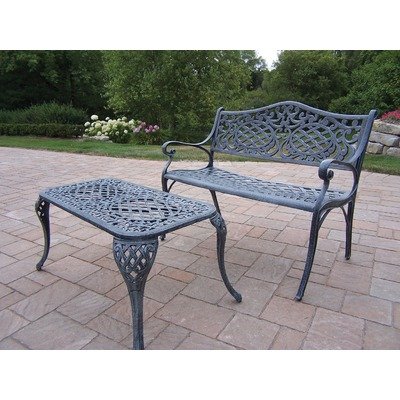 Oakland Living 2107-2007-2-VGY Mississippi Settee Conversation
