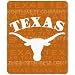 Texas Longhorns Fleece NCAA Blanket (031 Series) by Northwest (50x60)