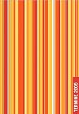 Termine, Taschenkalender, Motiv Streifen 2009