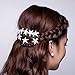 20 Pieces Bride Rhinestone Starfish Hair Pin for Beach Themed Wedding, Hair Stick Women Hair Accessories Hairpiece