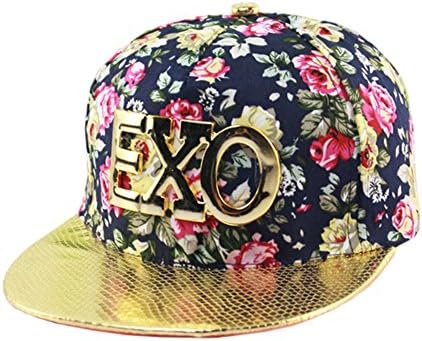 Hipcap Women Outdoor Cap Snakeskin Snapback EXO Print Hip-Hop Dance Hat