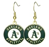 Oakland Athletics - MLB Team Logo Dangler Earrings