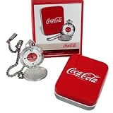 Coca-Cola RETRO POCKET WATCH - Hunter-Case With CHAIN