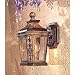 515G%2BJJxSrL. SL75  Square Mission   1 Light Mission Outdoor Flush Mount Wall Lamp Lighting Fixture   Bronze   B2559