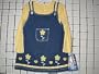 Girls's Sizes 2T/3T/4T/5T Denim Embroidered Jumper Dress 2-PC Sets