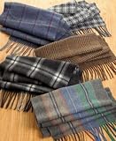 Club Room Cashmere Pattern Scarf