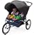 Kiddopotamus Rayshade UV Protective Double Stroller Shade for Twin Strollers & Joggers, Black