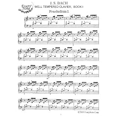 Bach, J.S. Book I: Prelude and Fugue No. 1: Instantly download and print sheet music