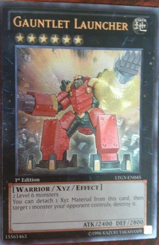 Yu-Gi-Oh! - Gauntlet Launcher (LTGY-EN045) - Lord of the Tachyon Galaxy - 1st Edition - Ultra Rare On Sale