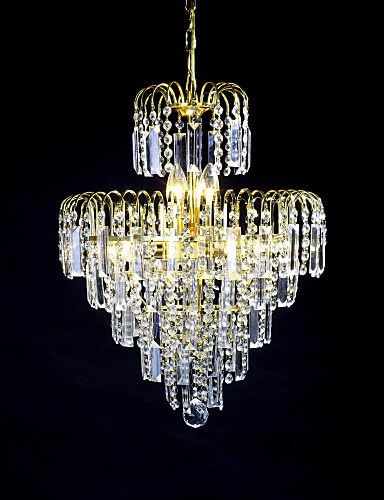 European-Style Luxury 6 Lights Chandelier In Crown Shape , 110-120v