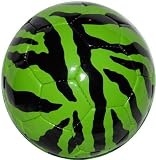 Buy LIME GREEN ZEBRA Safari Sportz Soccer Ball Reviews