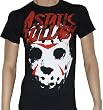 A STATIC LULLABY - Hockey Mask - Black T-shirt
