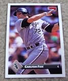 1993 Donruss Carlton Fisk # 519 MLB Baseball Card