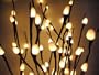 Battery Operated 60 Light Natural Pussy Willow Branch Case Pack 24