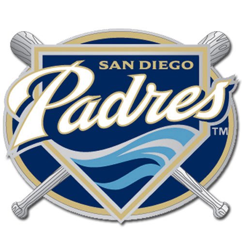 San Diego Padres MLB Logo Hitch Cover