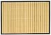 Split Bamboo Placemats Set of 6 with Leatherette Trim 19