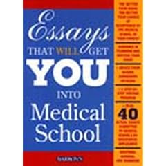 Essays That Will Get You Into Medical School