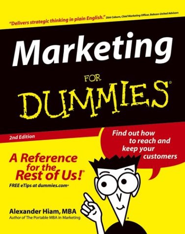 City Travel Guides Discounted  Books : Marketing for Dummies (For Dummies (Lifestyles Paperback))