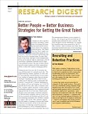 Review Giga Information Group, Inc.  / Better People = Better Business : Strategies for Getting Great Talent