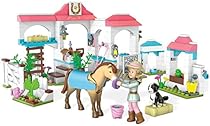 Mega Bloks American Girl Nicki's Horse Stables Construction Set
